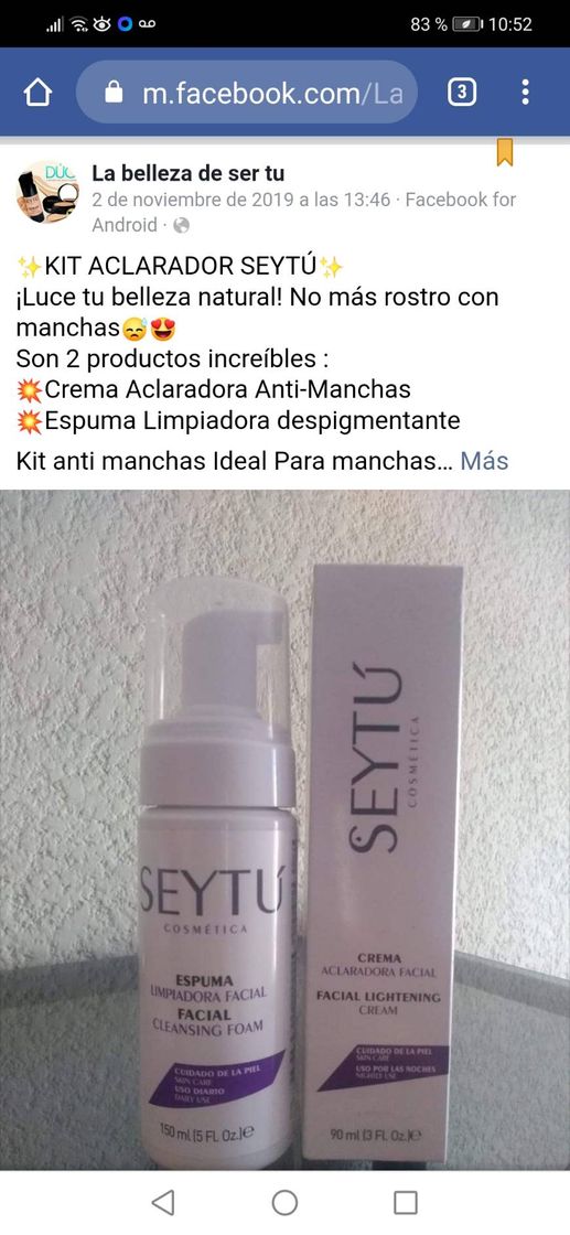 Productos Productos de belleza 