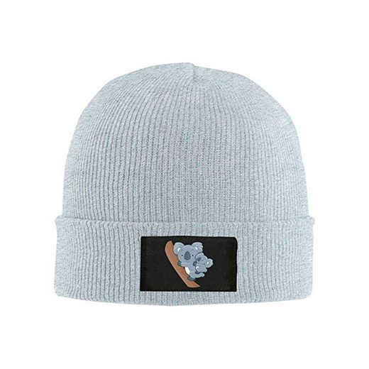 Lindo Australia Koala Bear Hombres Mujeres Sombreros de Punto Diarios Sombreros de acrílico cálido Beanie Skull Cap Sombreros de Invierno