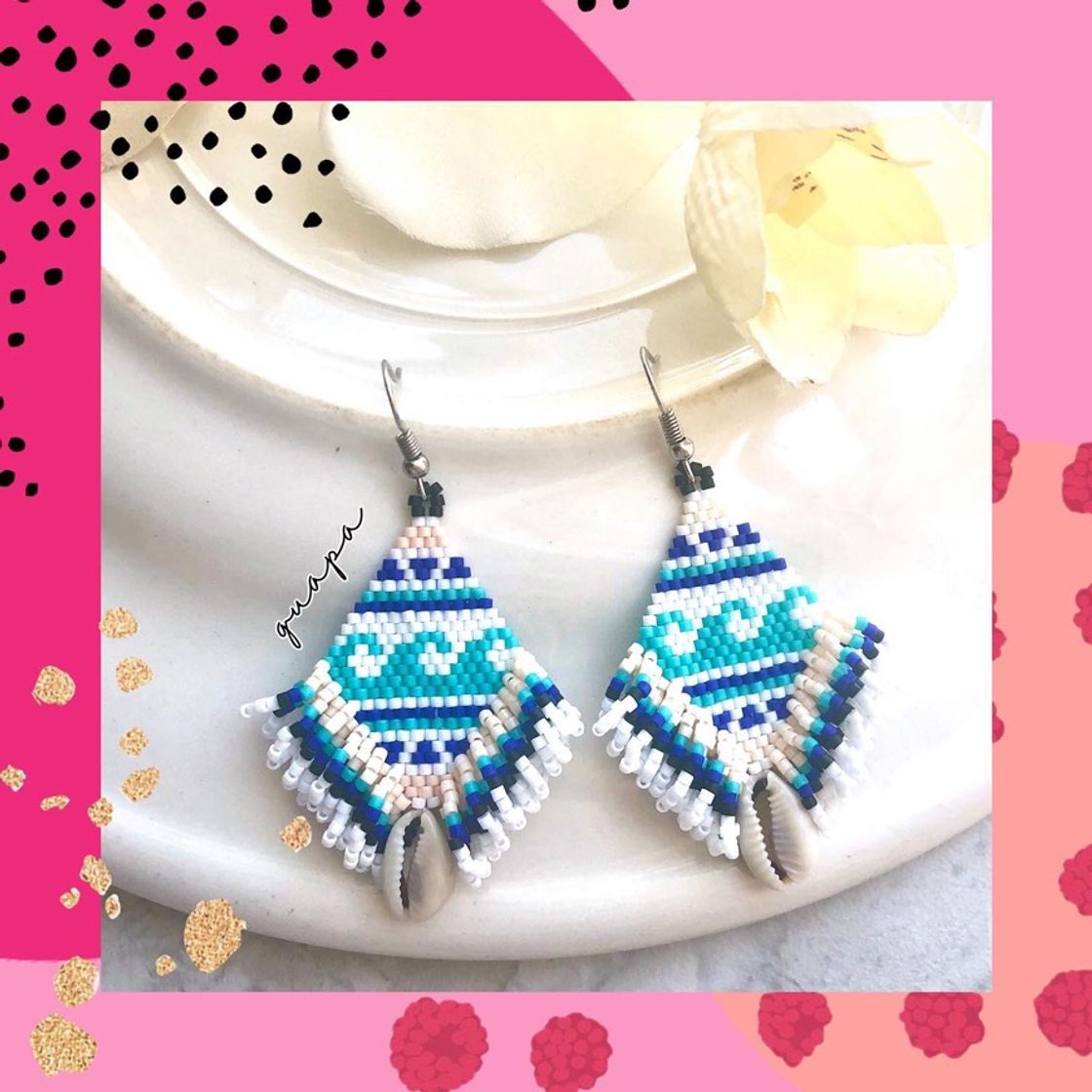 Fashion Aretes Good Vibes 