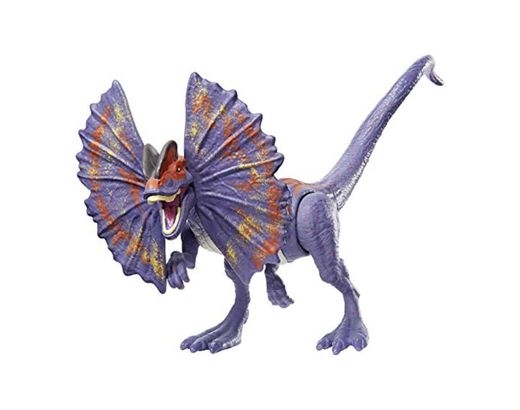 Jurassic World Dinorivals Dilophosaurus Dinosonidos, juguete de dinosaurio