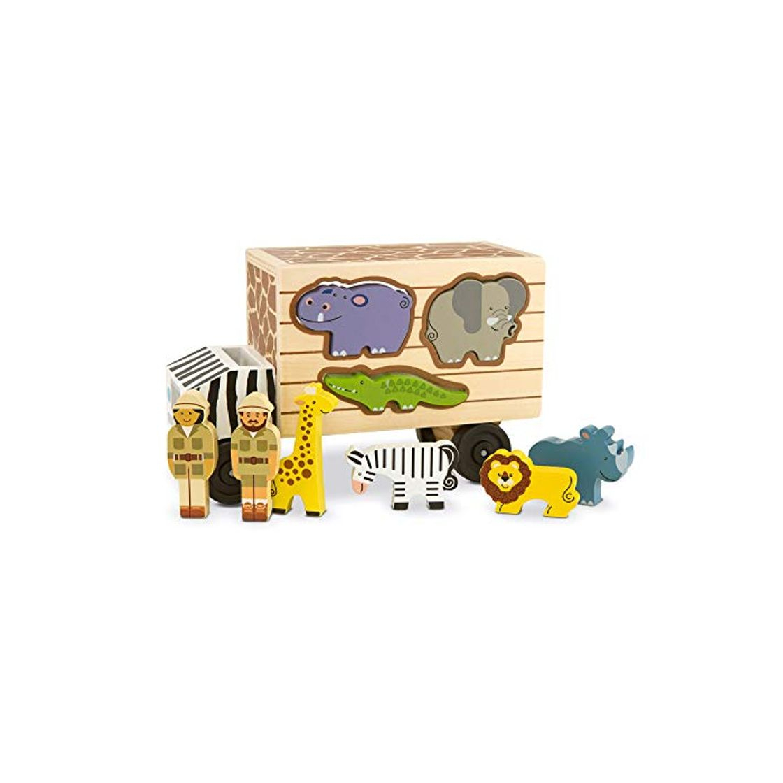 Social Animal Rescue Shape-Sorting Truck