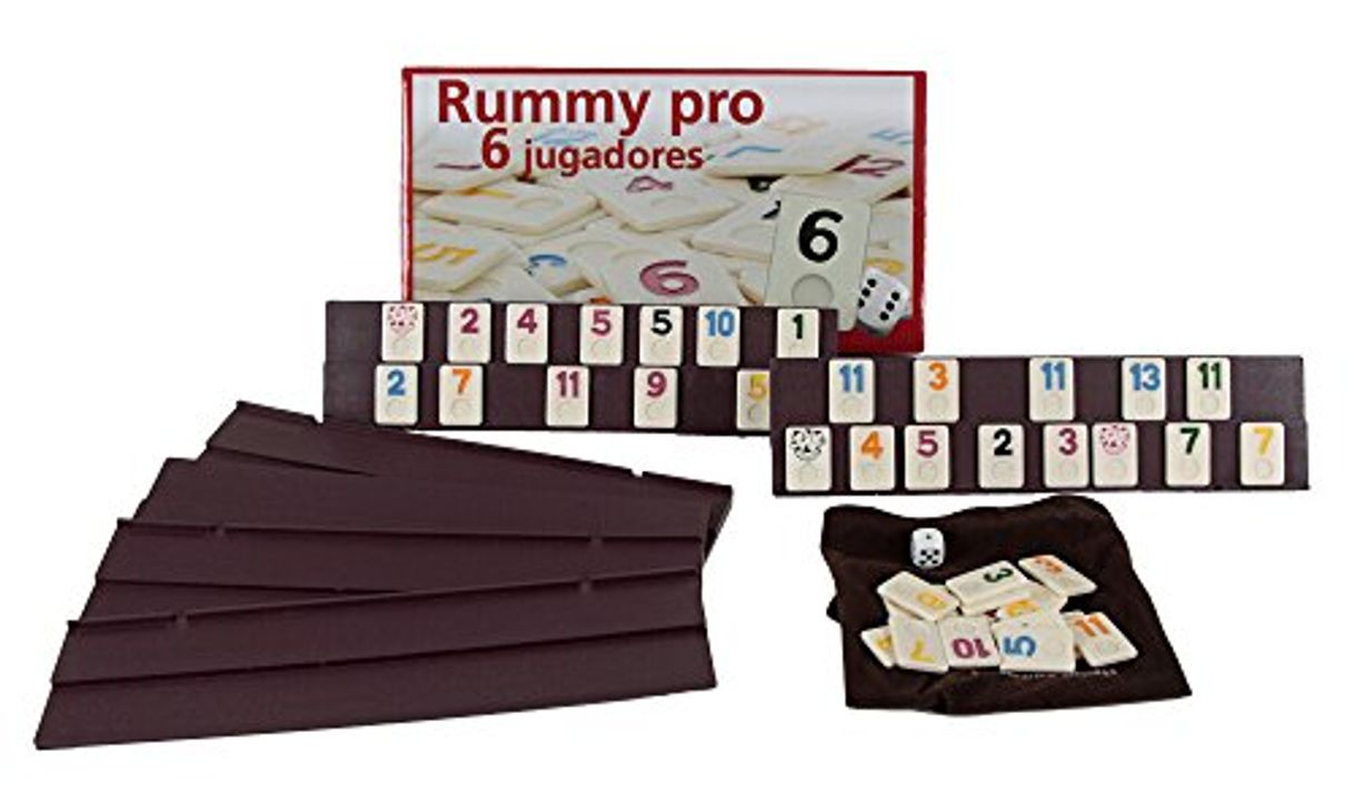 Product Aquamarine Games - Rummy, 6 jugadores