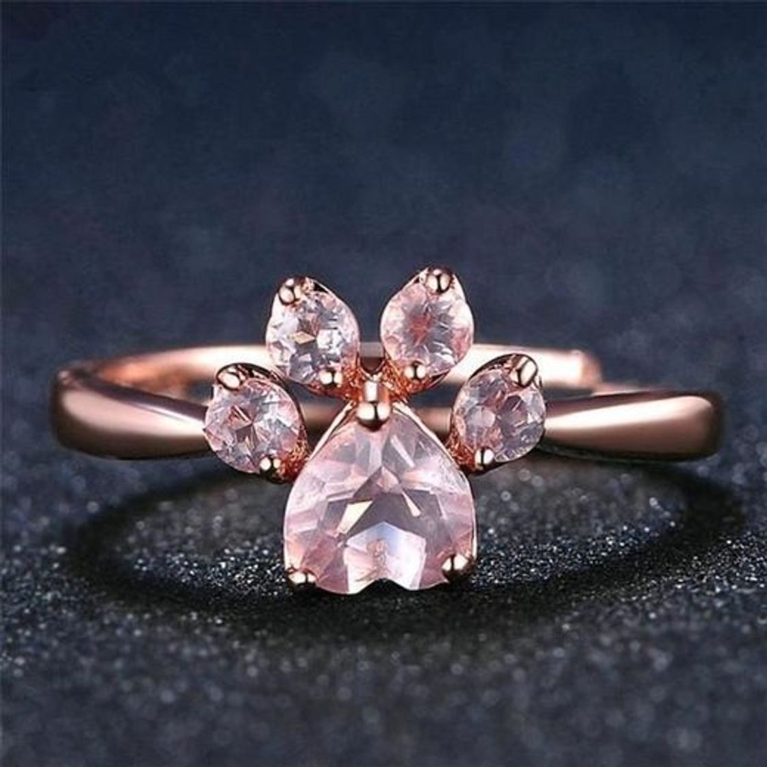 Producto Rose quartz ring