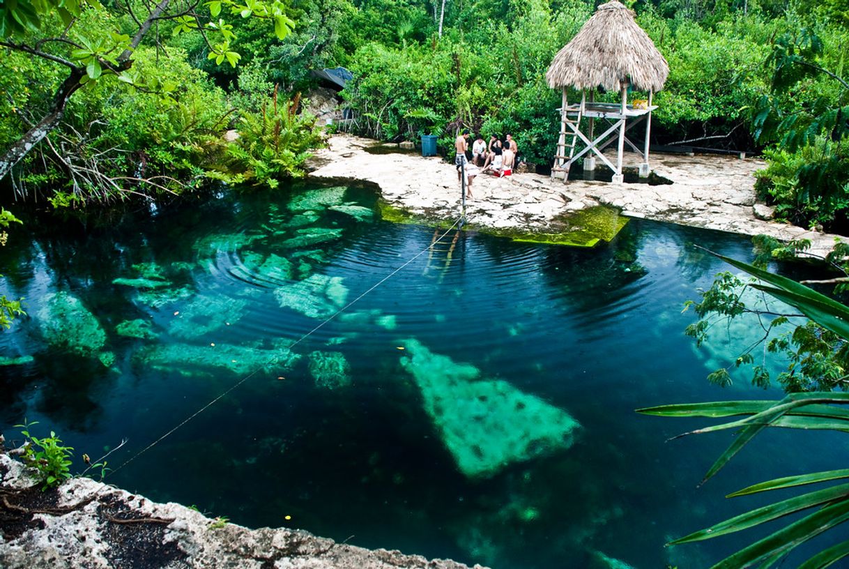 Lugar Cenote Cristalino