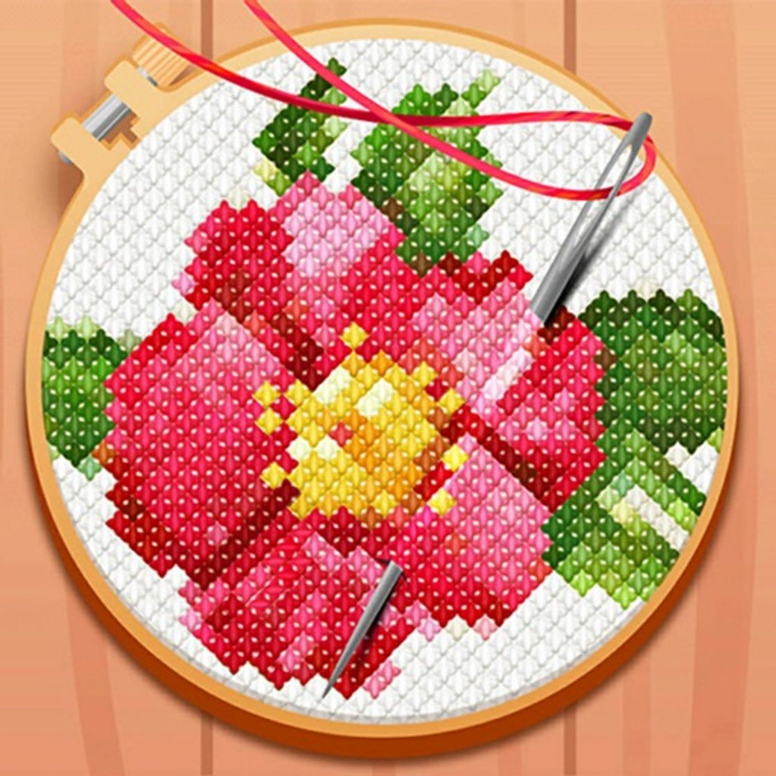 Apps CROSS-STITCH: COLORING BOOK