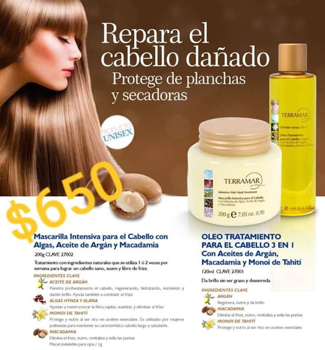 Moda Set reparador capilar base argan 