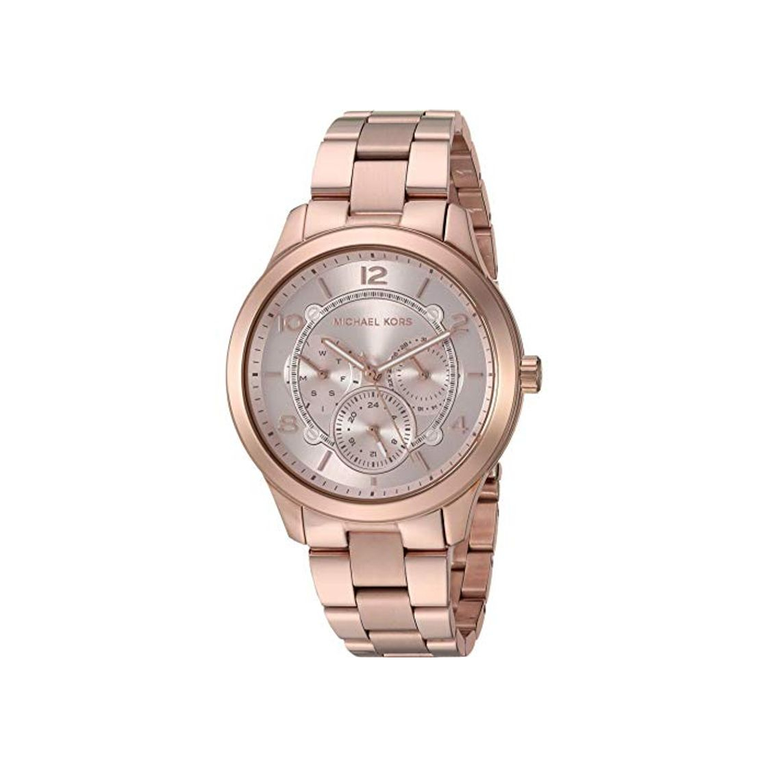 Social Michael Kors Reloj Analogico para Mujer de Cuarzo con Correa en Acero Inoxidable MK6589