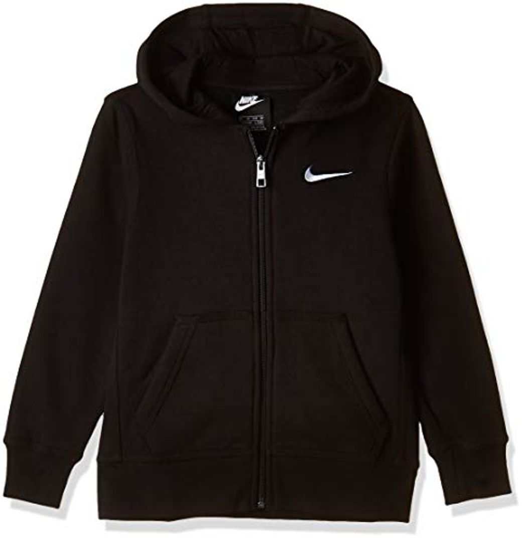 Social Nike 619069-010 - Sudadera con capucha para niños, color Negro