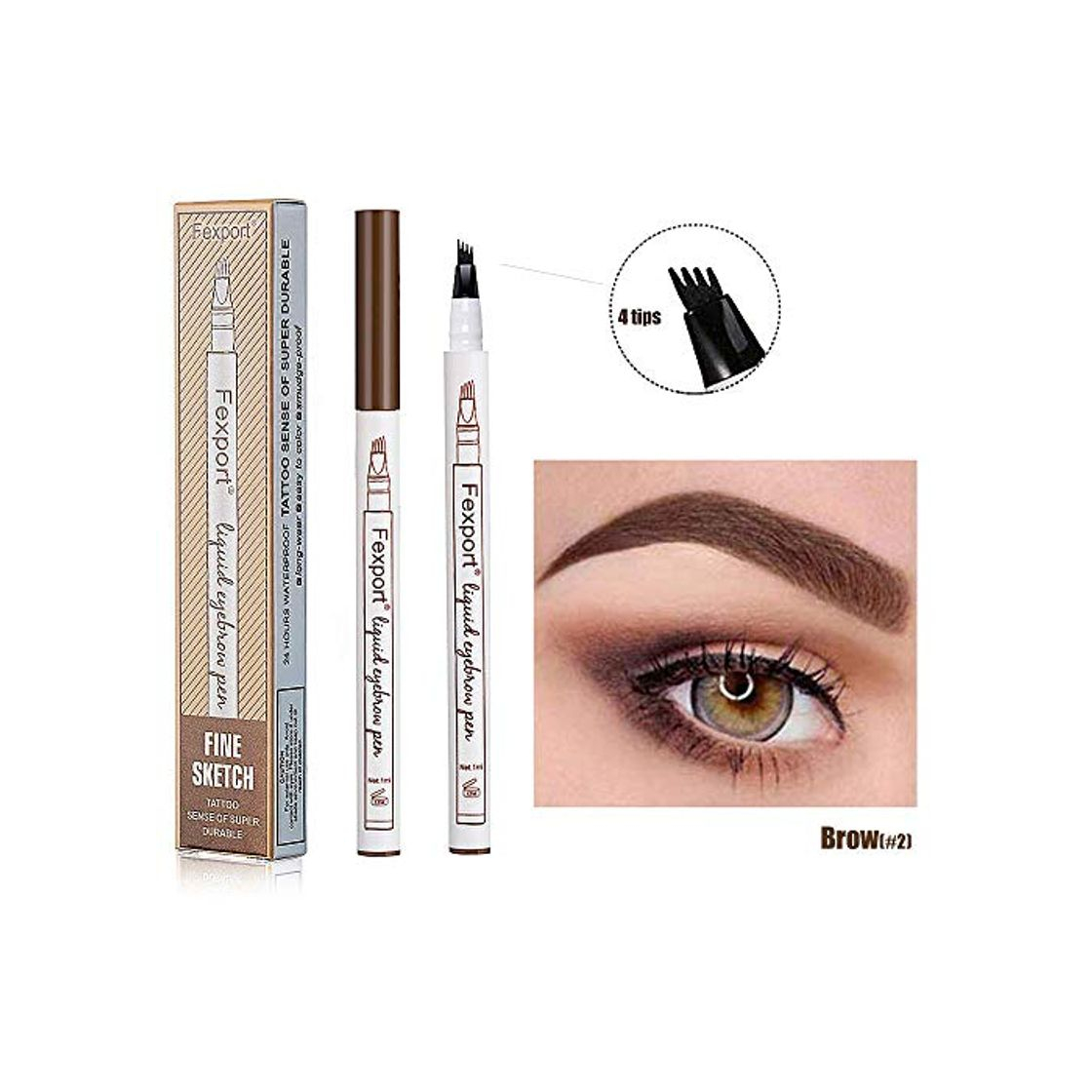 Social Lapiz de Cejas Waterproof