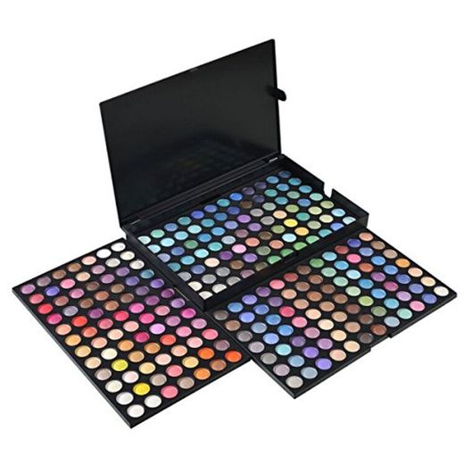 E821 Paleta de Sombra de Ojos 252 Colores Maquillaje Profesional Cosmético de Belleza Ojo Shadow Conjunto de Paleta
