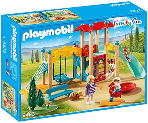 PLAYMOBIL Family Fun Parque Infantil, a Partir de 4 Años