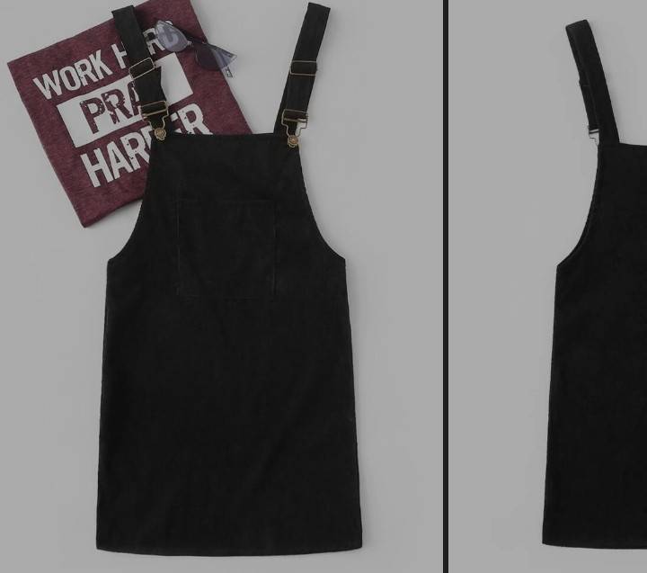 App Vestido pichi liso negro