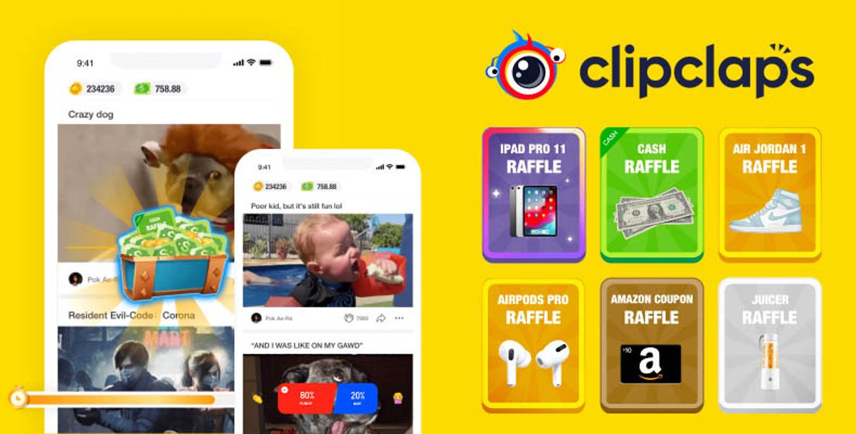 Moda Clipclaps excelente aplicación para ganar dinero