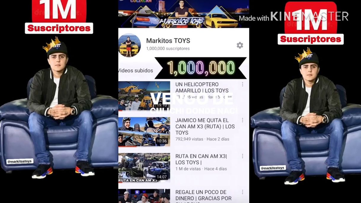 Moda Markitos TOYS - 1,000,000 DE SUSCRIPTORES EN YOUTUBE ...