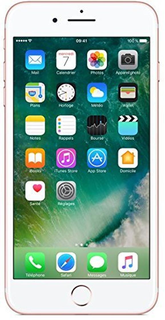 Electrónica Apple iPhone 7 Plus Smartphone Libre Oro Rosa 128GB