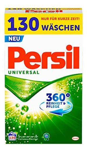 Persil - Detergente universal en polvo, pureza y cuidado 360°, 1 paquete