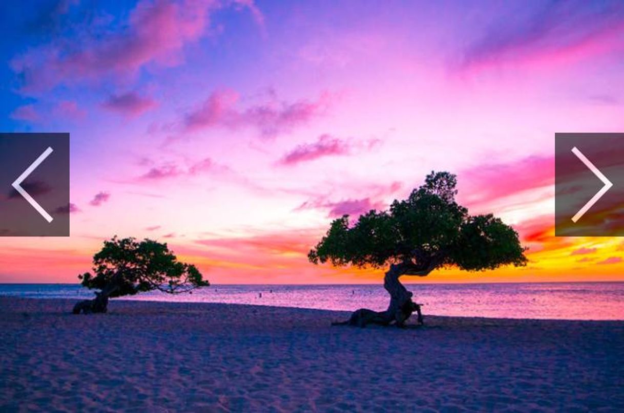 Lugar Eagle Beach - Aruba