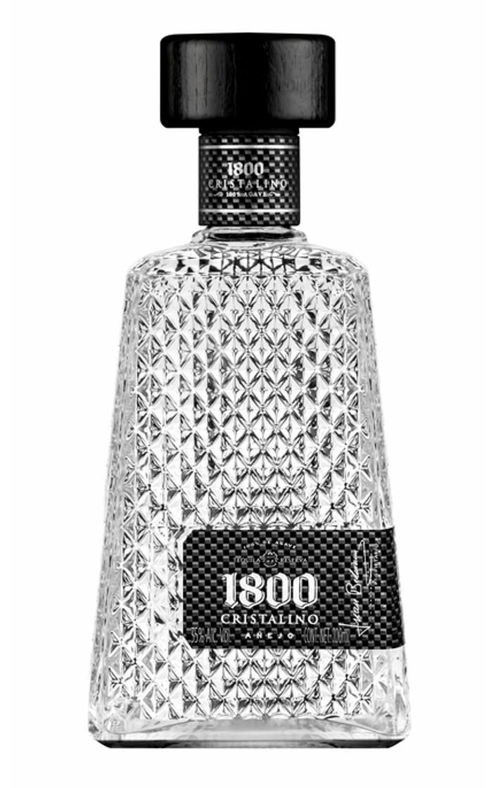 Moda Tequila Cuervo 1800 Añejo Cristalino 700ml 