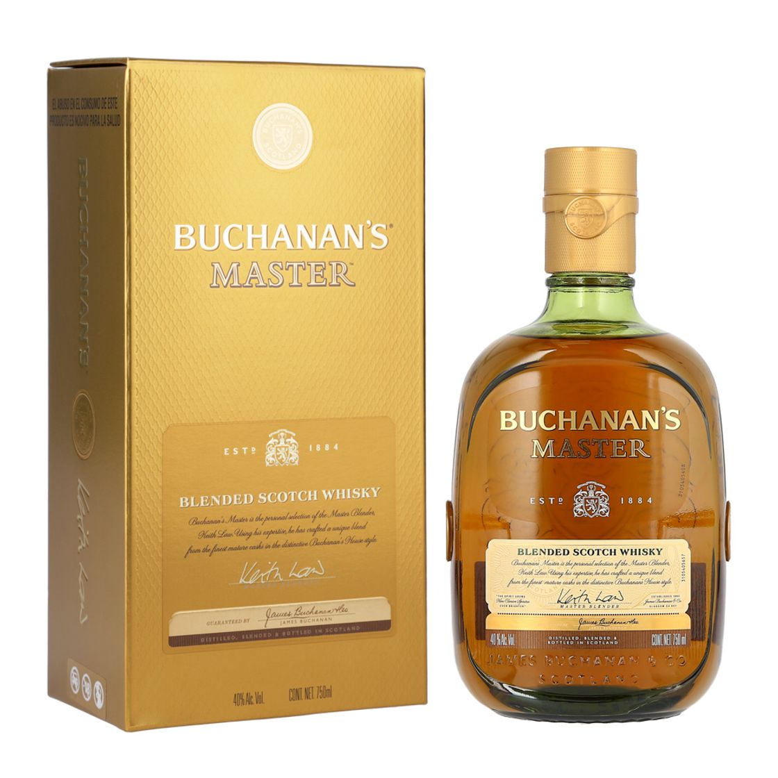 Moda Whisky Buchanans Master 750 ml 