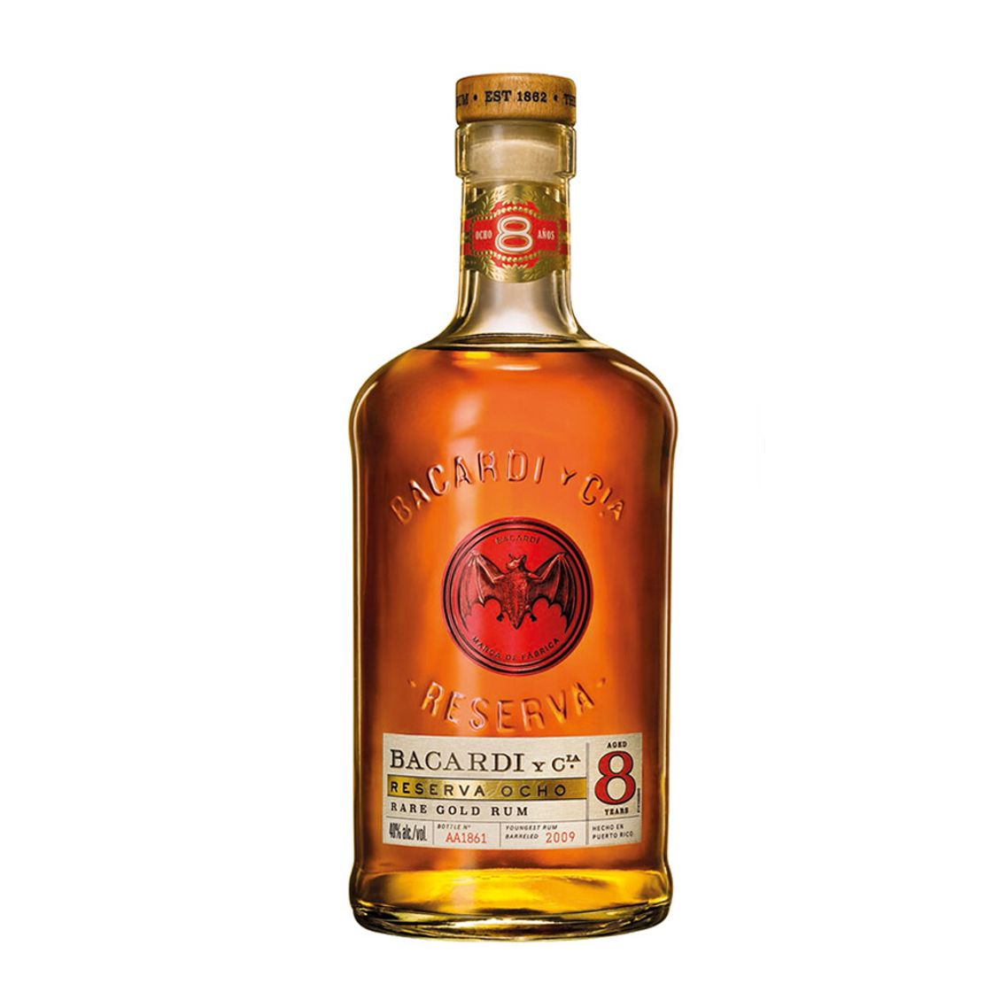 Moda Ron Bacardí Reserva 8 Años 750 ml