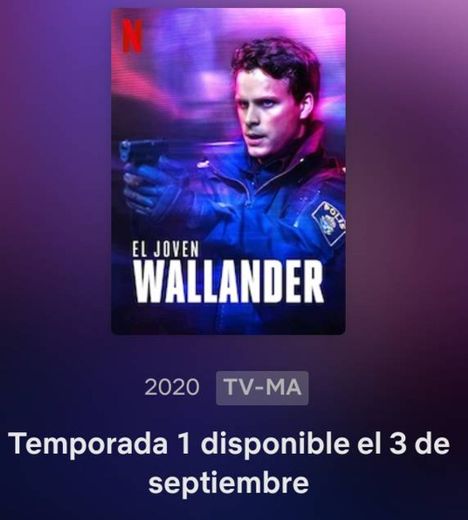 EL JOVEN WALLANDER 

