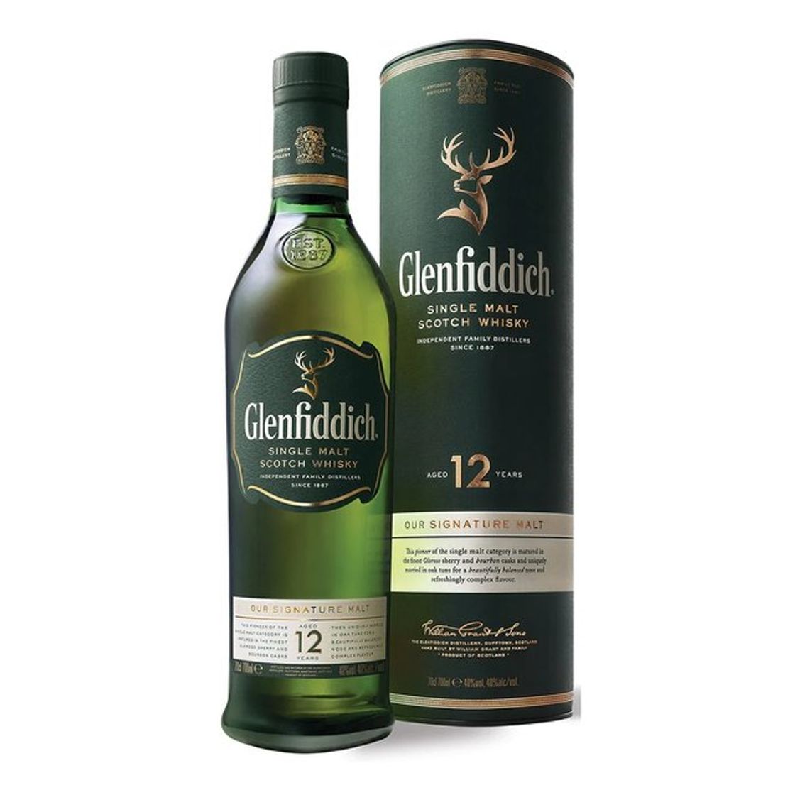 Moda Whisky Glenfiddich 12 Años 750ml