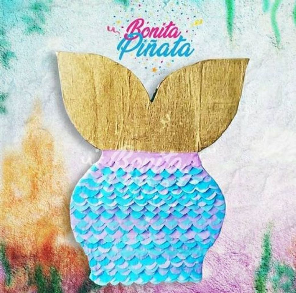 Moda Piñata Cola de Sirena