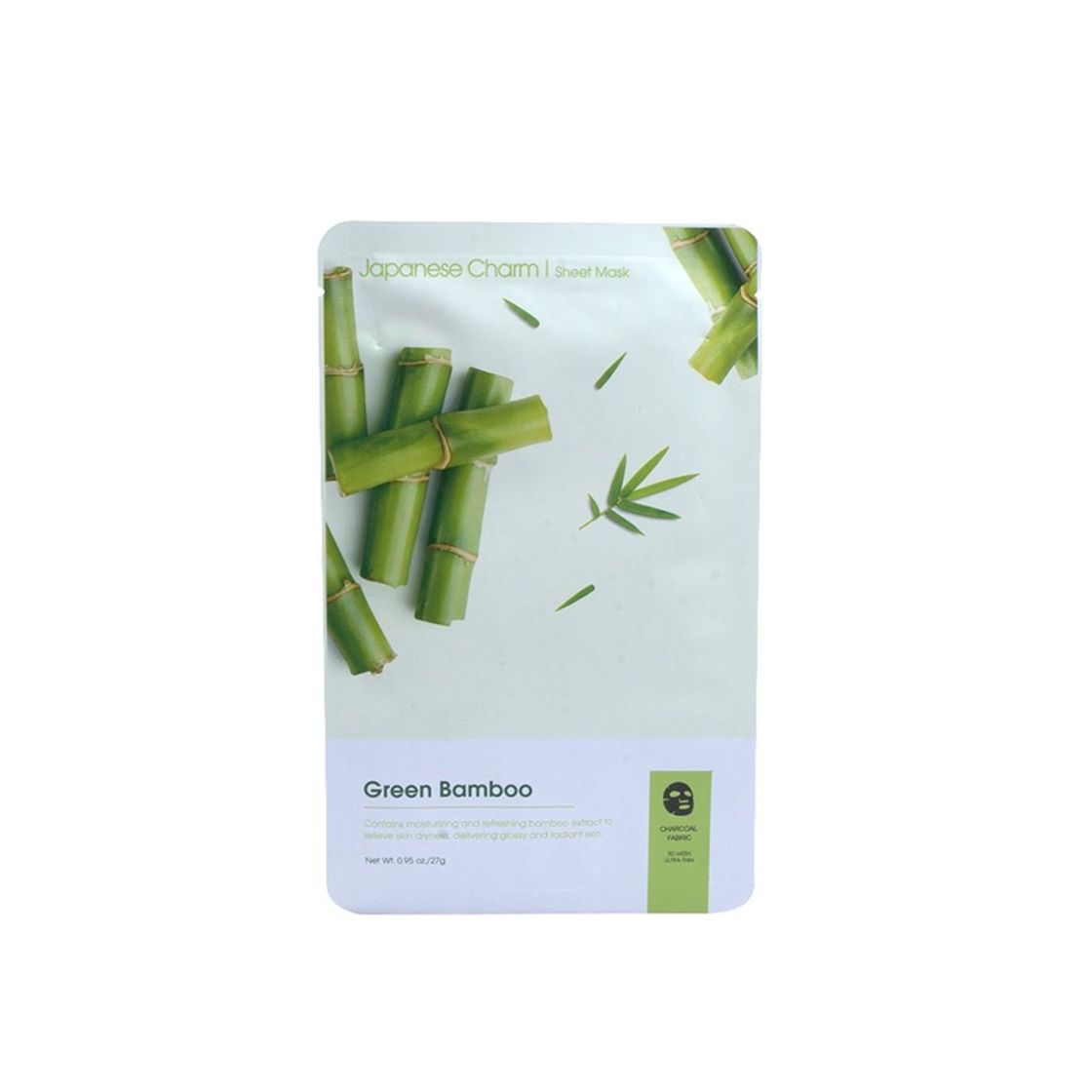 Fashion Mascarilla Facial Green Bamboo