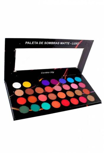 Paletas De Sombras Matte Luxo 32 Cores/Ludurana