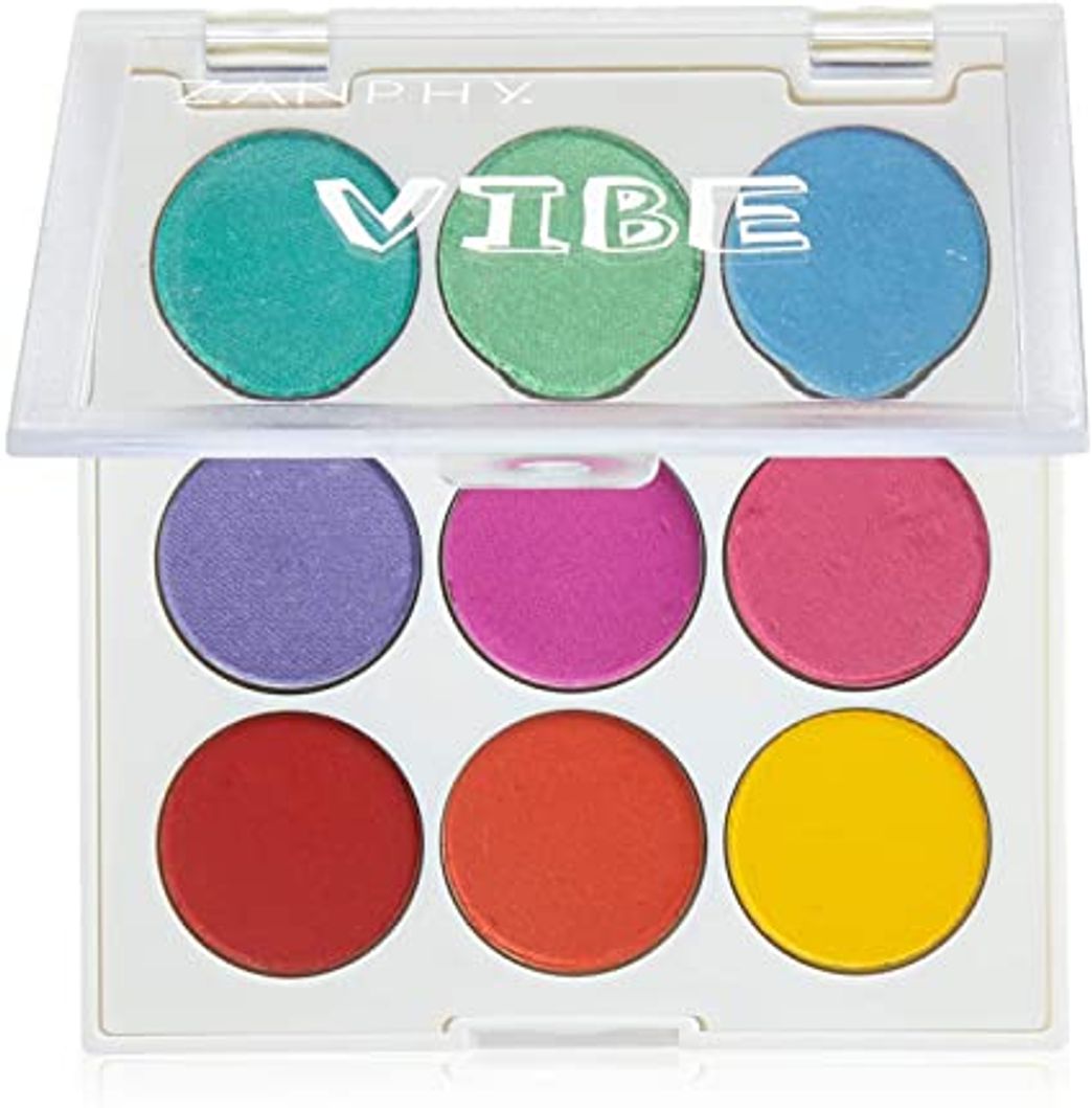 Fashion Paleta De Sombras Neon - Linha Vibe 03, Zanphy