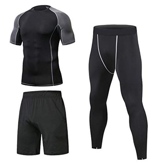 Niksa 3 Piezas Conjunto de Compresion Hombre