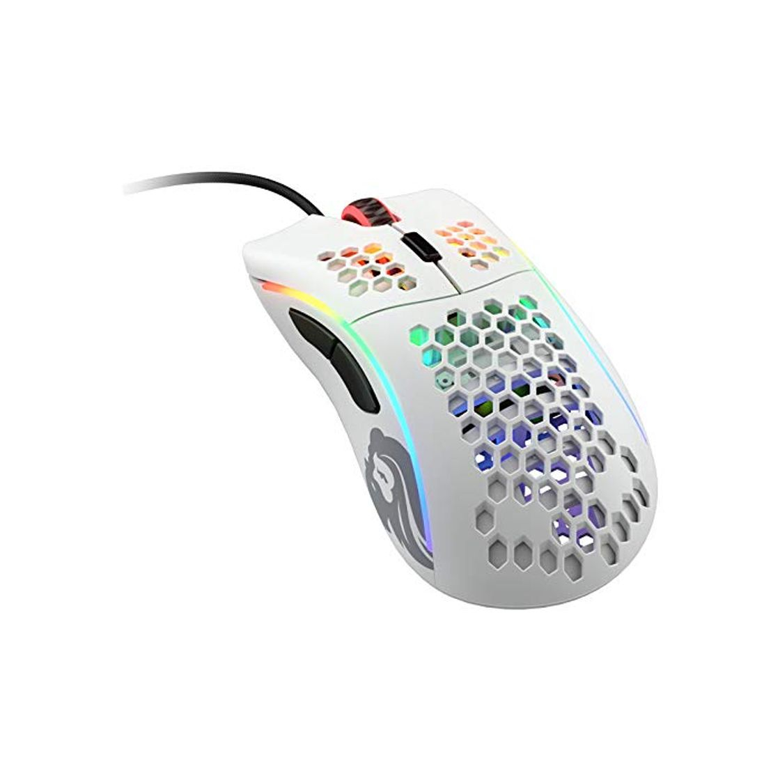 Social Glorious PC Gaming Race Model D Gaming-Maus - Blanco Mate