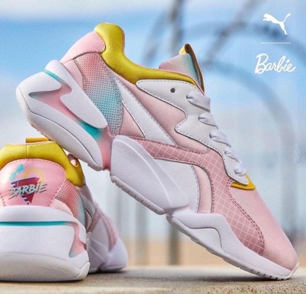 Fashion Puma Nova X Barbie White Orchid Pink