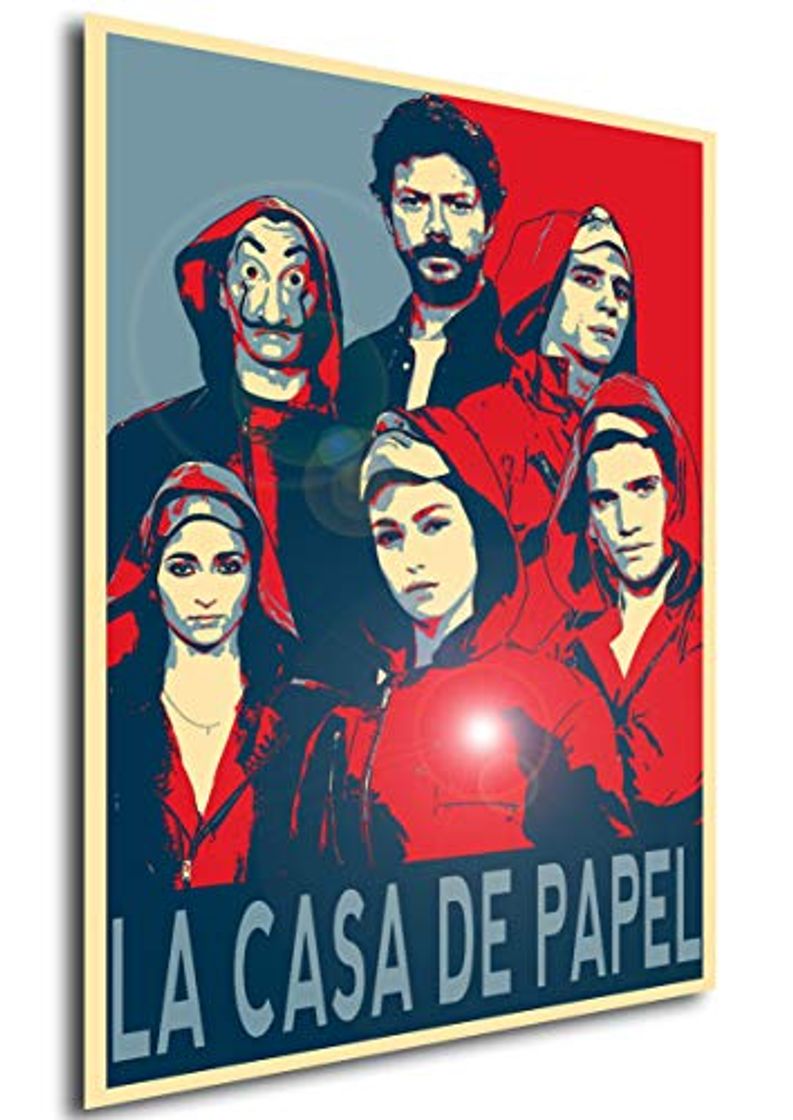 Product Instabuy Poster Propaganda La Casa de Papel Characters Manifesto 70x50