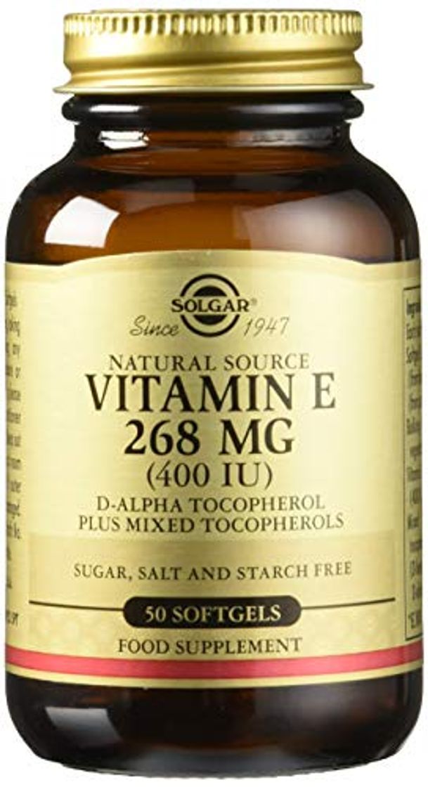 Lugar Solgar Vitamina E 268 mg