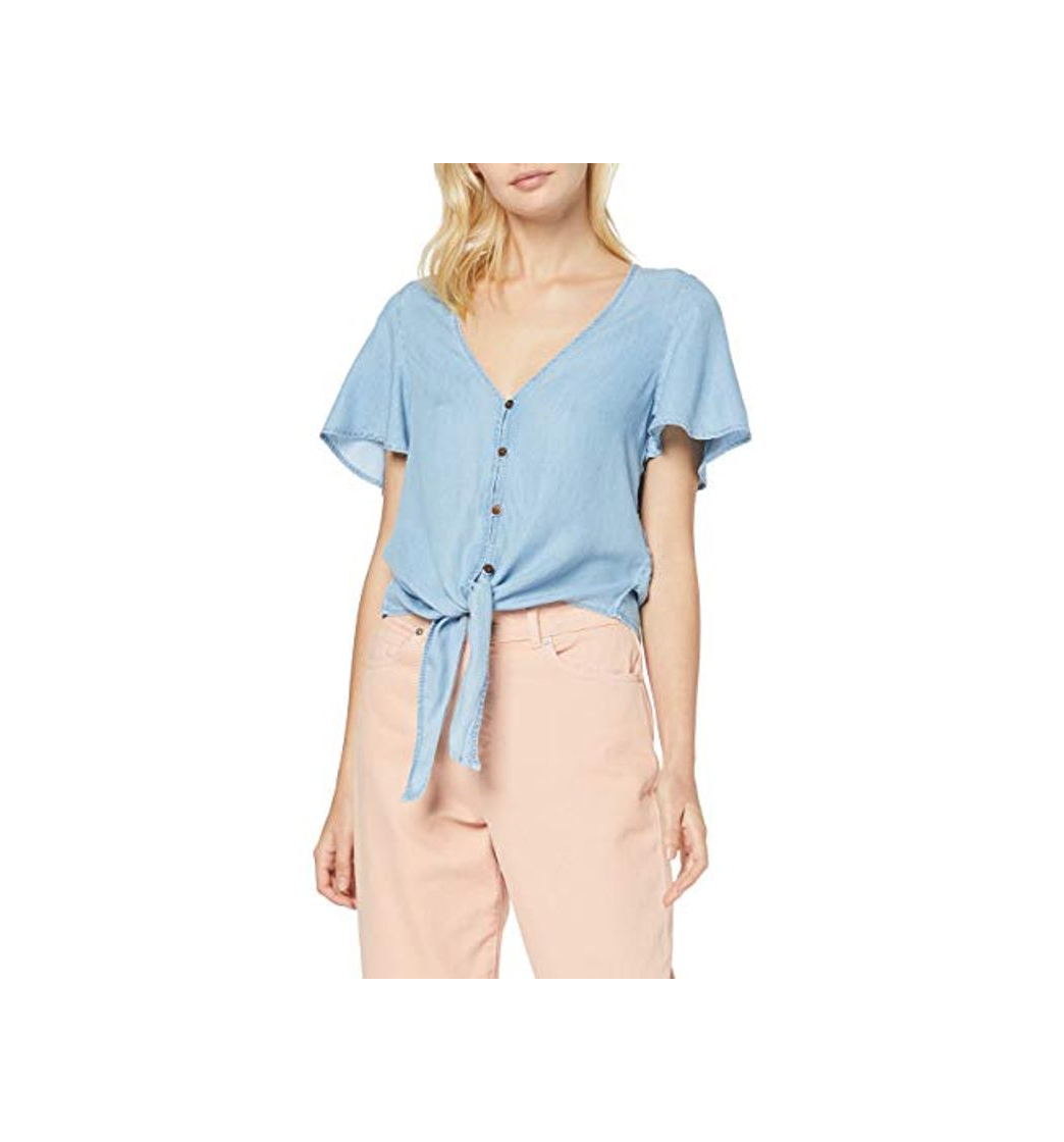 Social Springfield 9.Gym.Blusa Nudo Blusa, Azul