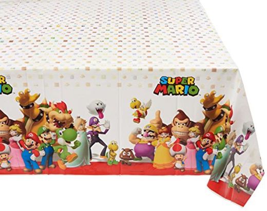 Super Mario Bros Party Mantel, talla estadounidense