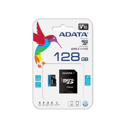 Adata 128 GB tarjeta de memoria micro SDXC CON ADAPTADOR 