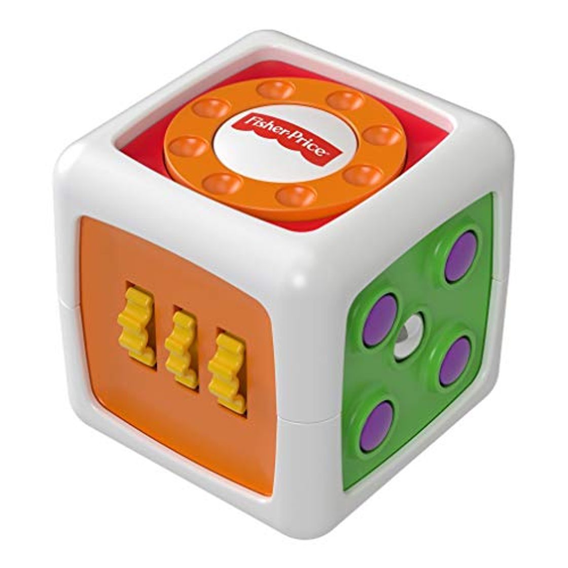 Place Fisher-Price - Mi primer cubo fidget, juguete de aprendizaje bebé