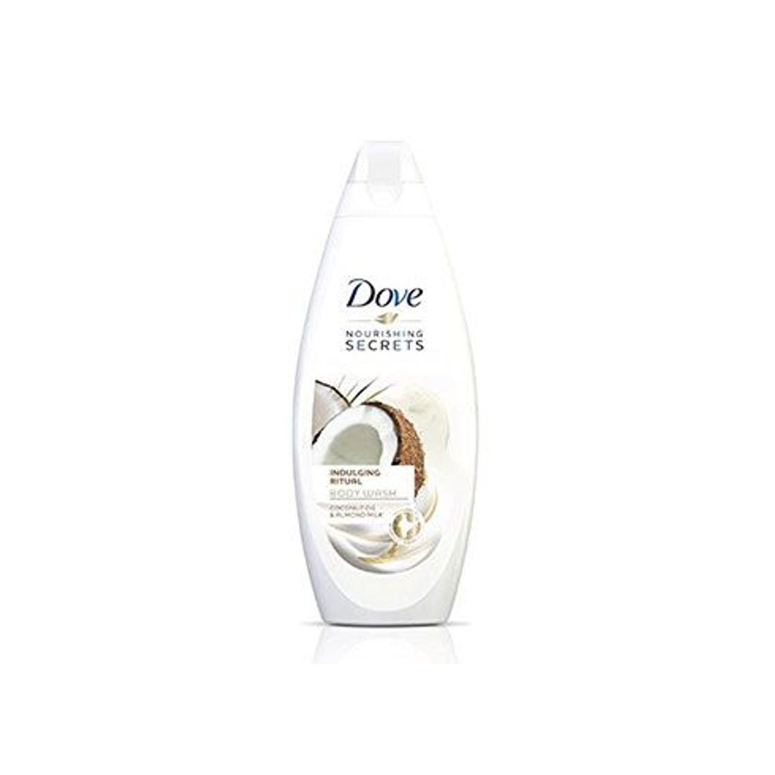 Belleza Dove Gel De Ducha Coco y Almendras - 4 Paquetes de 500