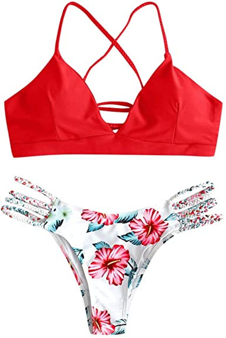 Producto riou Bikini Conjuntos de Bikinis para Mujer Push Up Mujeres Traje de