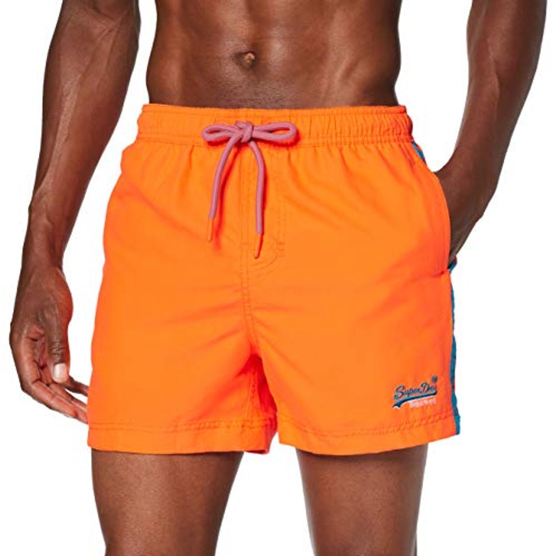 Product Urban Classics Block Swim Shorts Bañador de natación, Amarillo