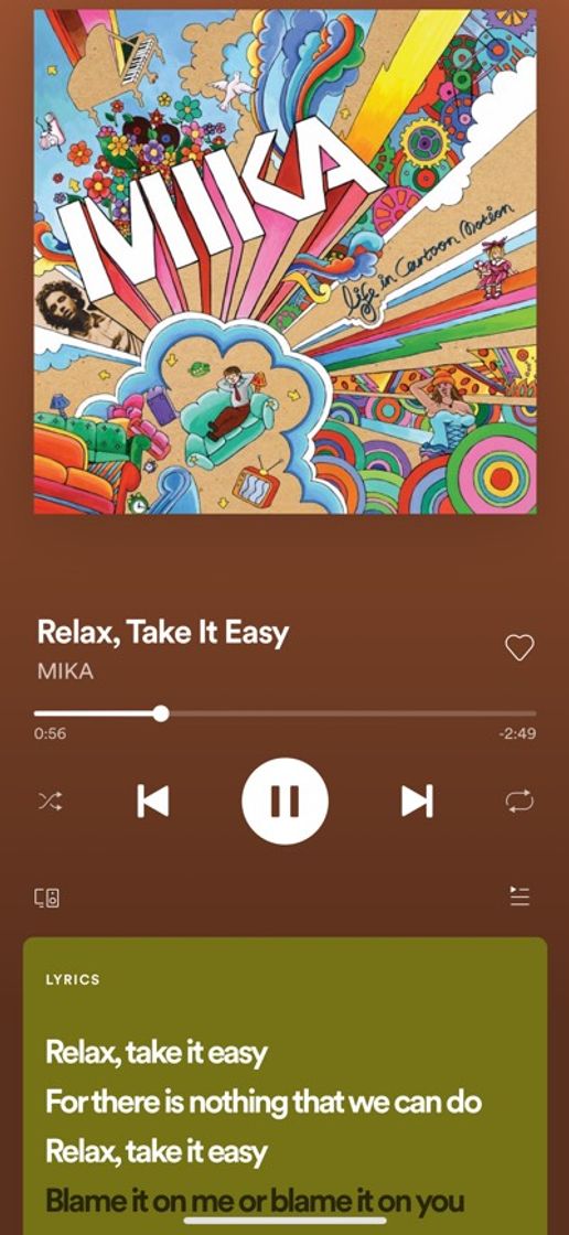 Relax, Take It Easy