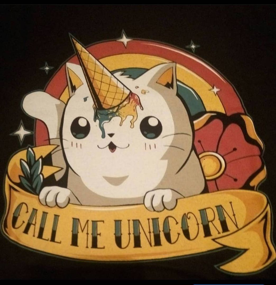 Fashion Camiseta "Call Me Unicorn" pampling