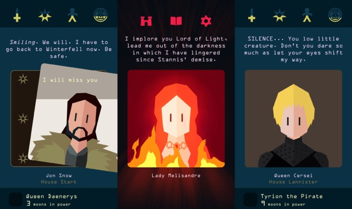 App Reigns: Game of thrones