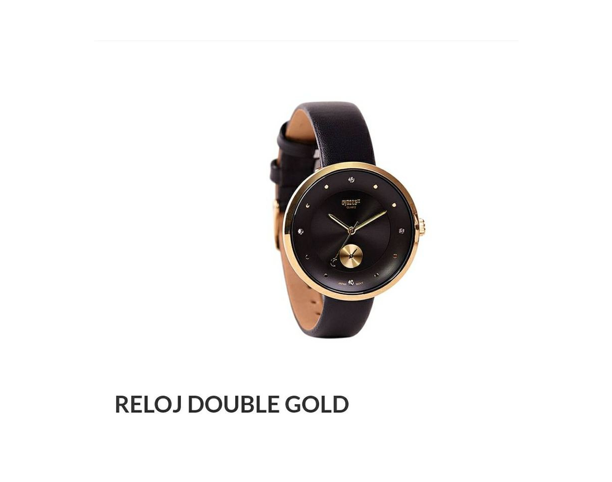 Fashion RELOJ DOUBLE GOLD