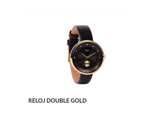 RELOJ DOUBLE GOLD