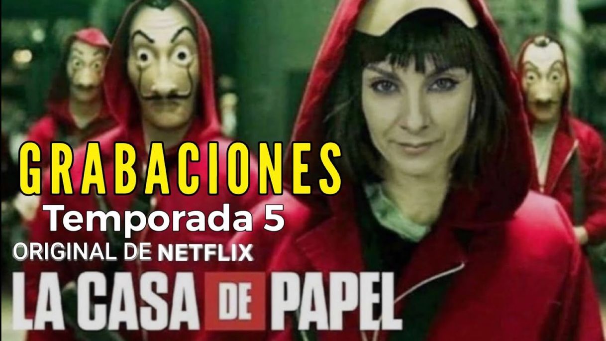 Moda LA CASA DE PAPEL Temporada 5 Grabaciones