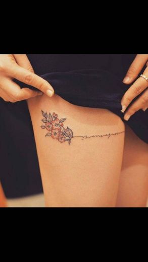 Tatuaje en pierna