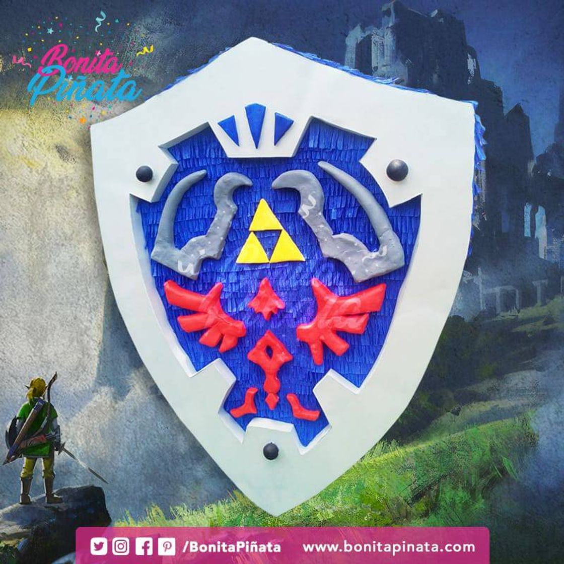 Fashion ESCUDO HYLIANO DE ZELDA

